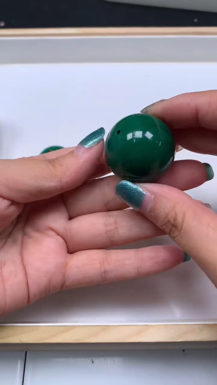 未镶嵌玛瑙手饰军绿绿淞 30mm1个29.8元