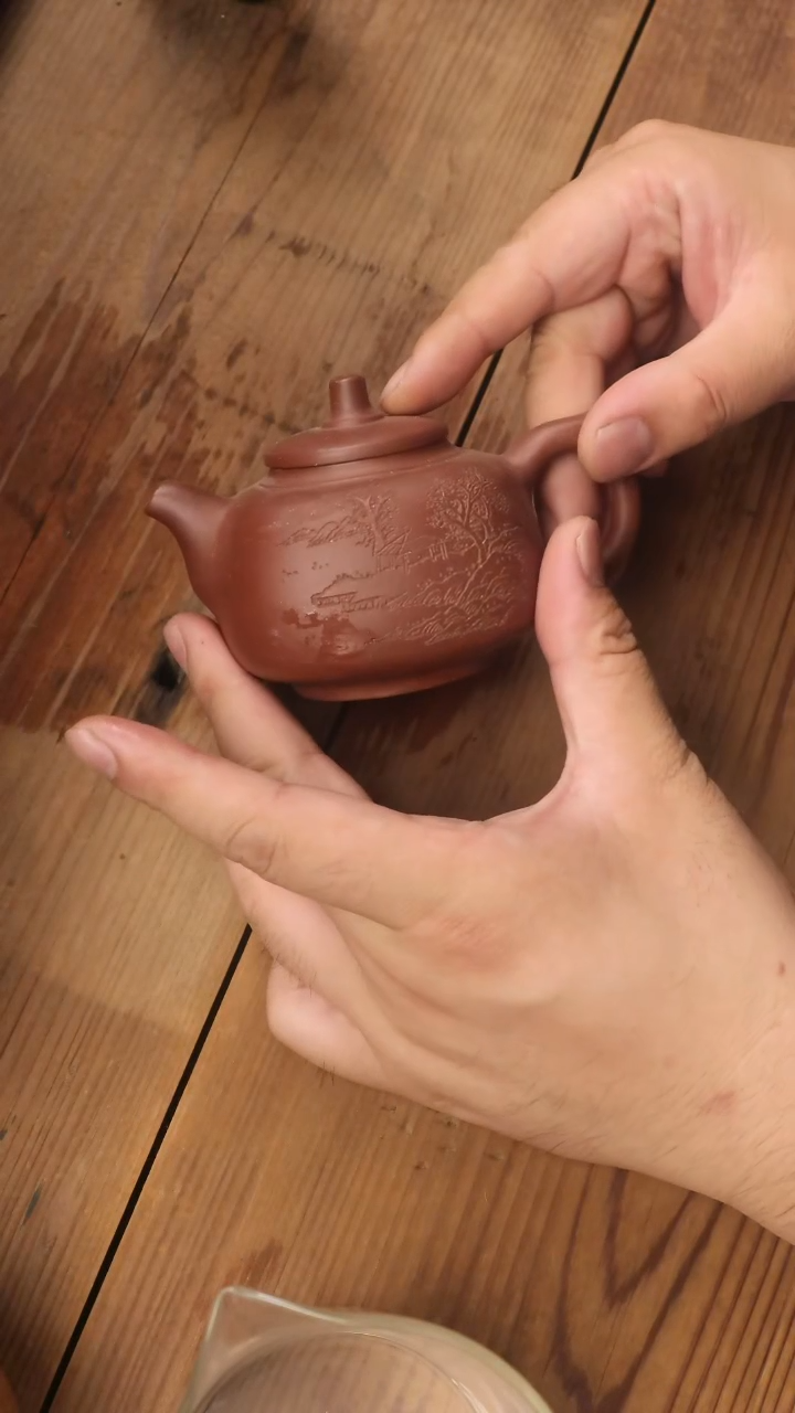 紫砂茶碗志存高远混方763