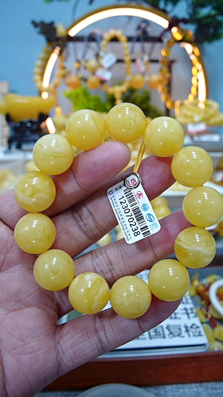 【闪购商品】蜜蜡手链未镶嵌*********