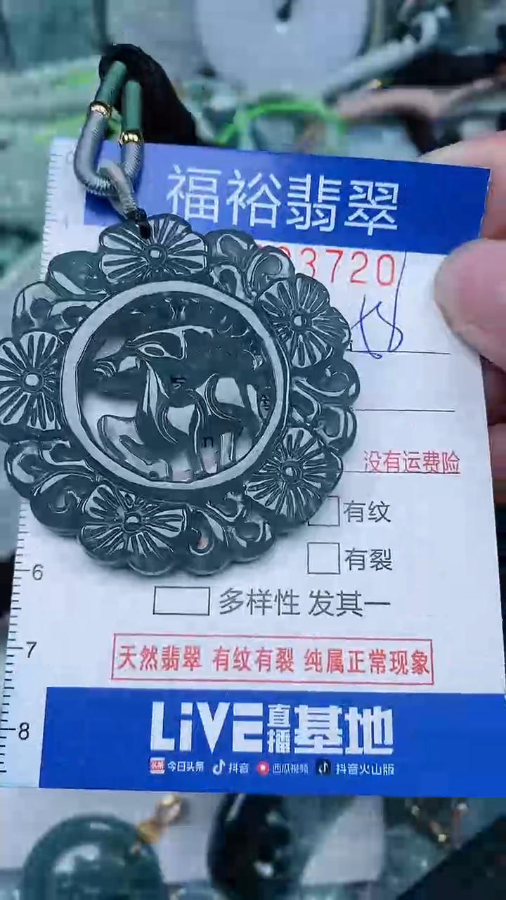 【闪购商品】翡翠颈饰未镶嵌...0003720