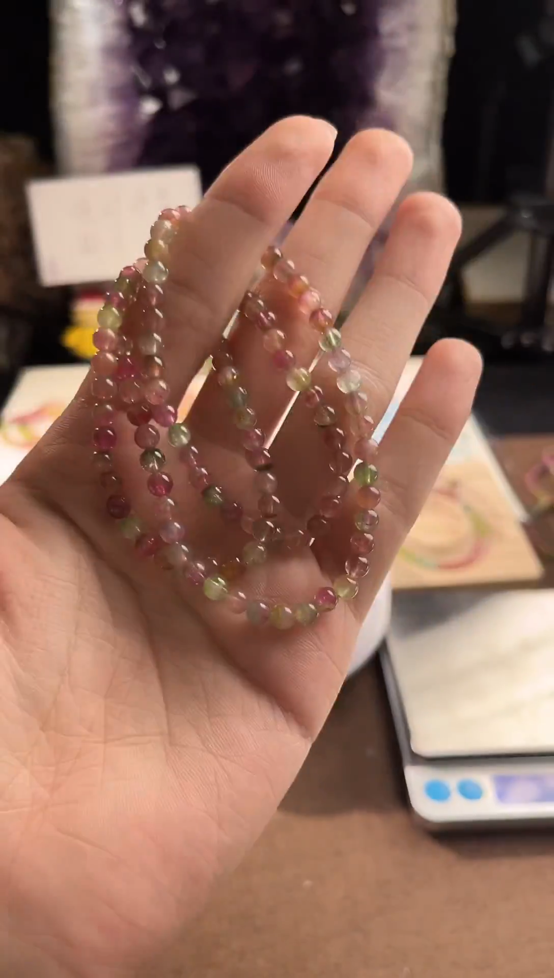 未镶嵌手串碧玺多样性发其一/12.17/02