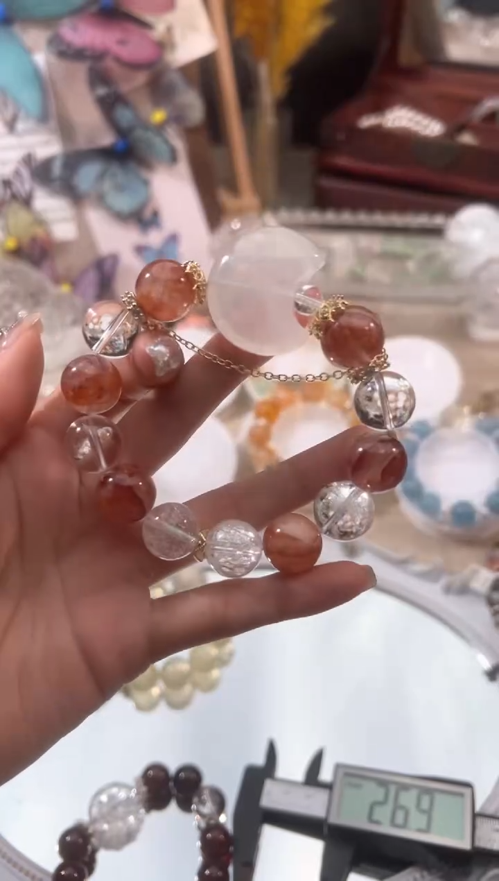 【闪购商品】水晶手链未镶嵌多样性发货发其一颜色微差【拍两单】