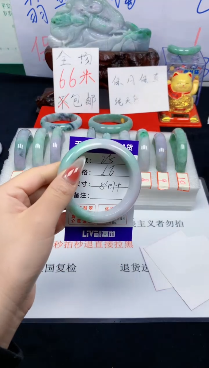 未镶嵌手镯翡翠25