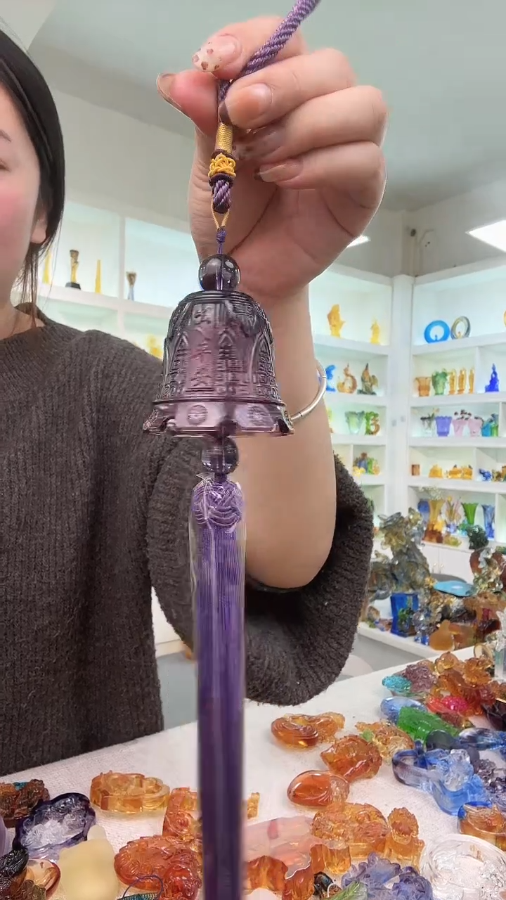 手工艺品琉璃铃铛