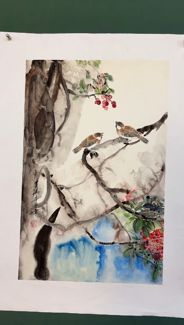 国画周建真老师绘画作品6-6