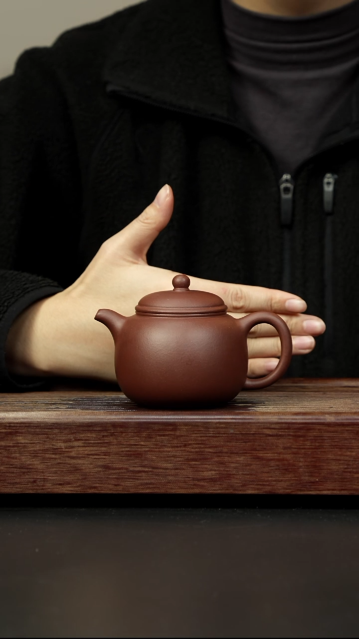 茶壶紫砂老紫泥 大匏樽 220左右