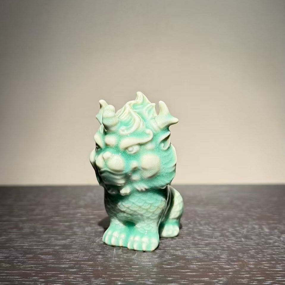 【预售】龙泉 吴英杰 青瓷 龙窑 吉祥嘉瑞（立）茶宠