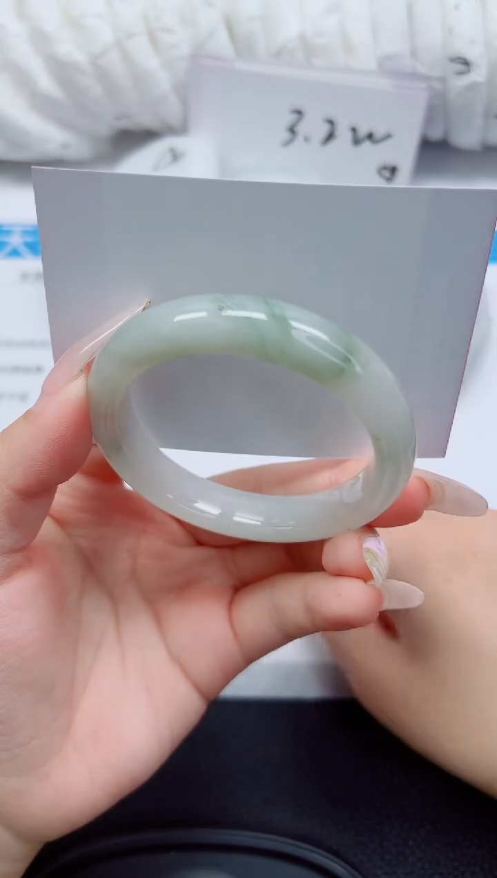 未镶嵌手镯石英质玉203-52/53