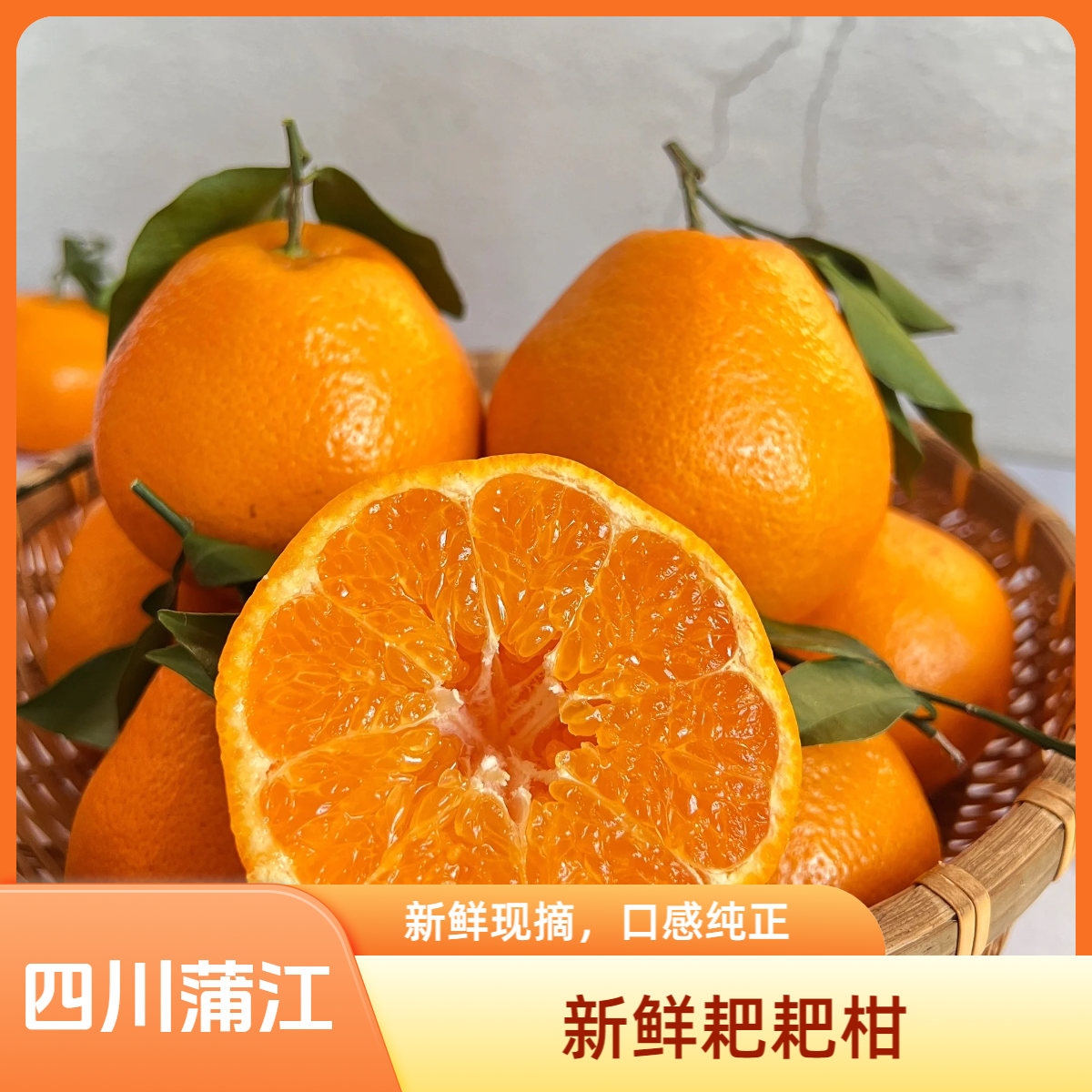 【鲜果速发】正宗四川蒲江春见耙耙柑橘子粑粑柑丑橘应季新鲜水果
