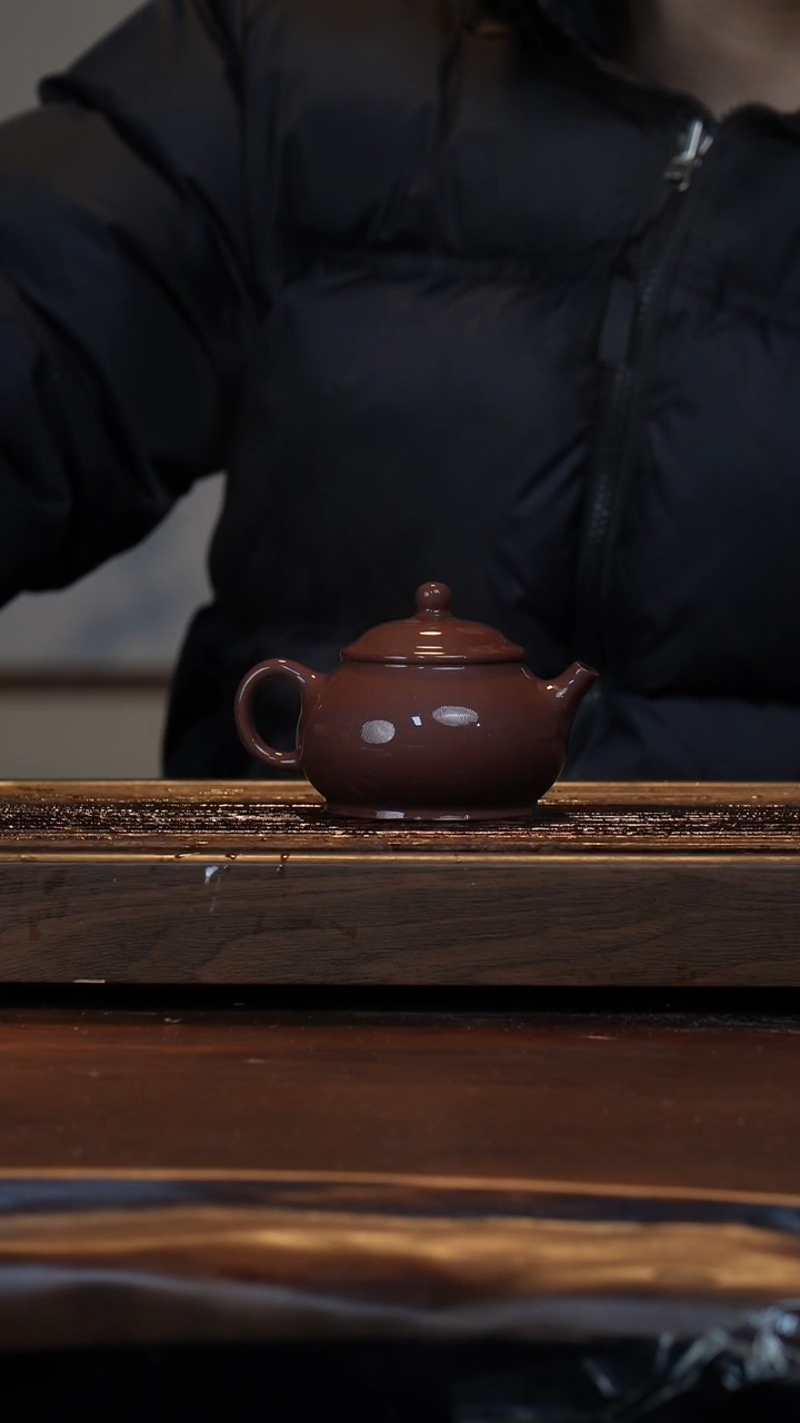 【闪购商品】紫砂茶壶半手工紫泥潘壶