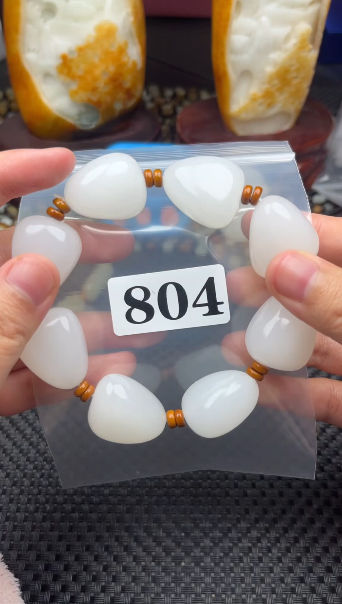 未镶嵌和田玉珠宝半成品马*和田玉