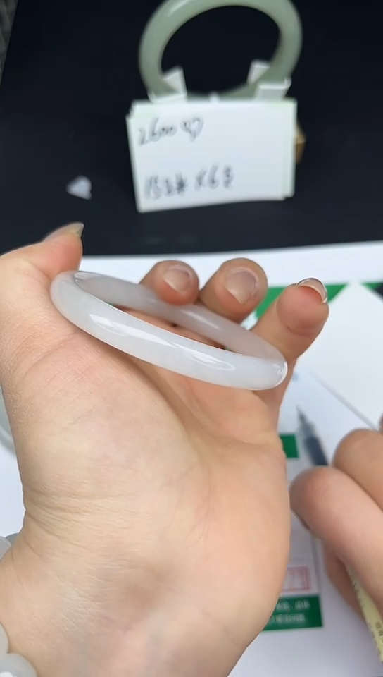 未镶嵌手镯石英质玉112-54/55