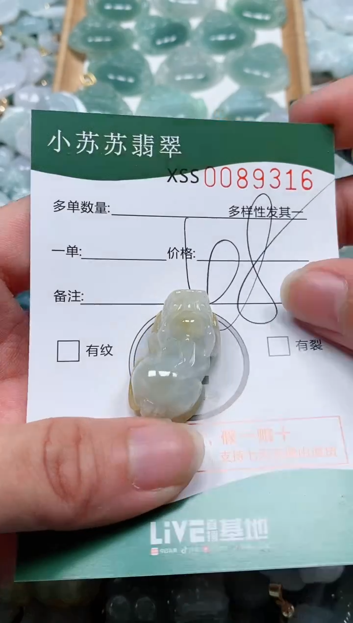 【闪购商品】翡翠颈饰未镶嵌闪购商品0089316