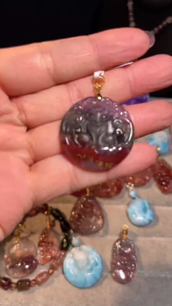 【闪购商品】水晶颈饰未镶嵌【百晶灵儿】天然定制款