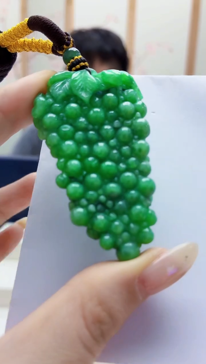 未镶嵌定制翡翠5060jw-毛货挂件40