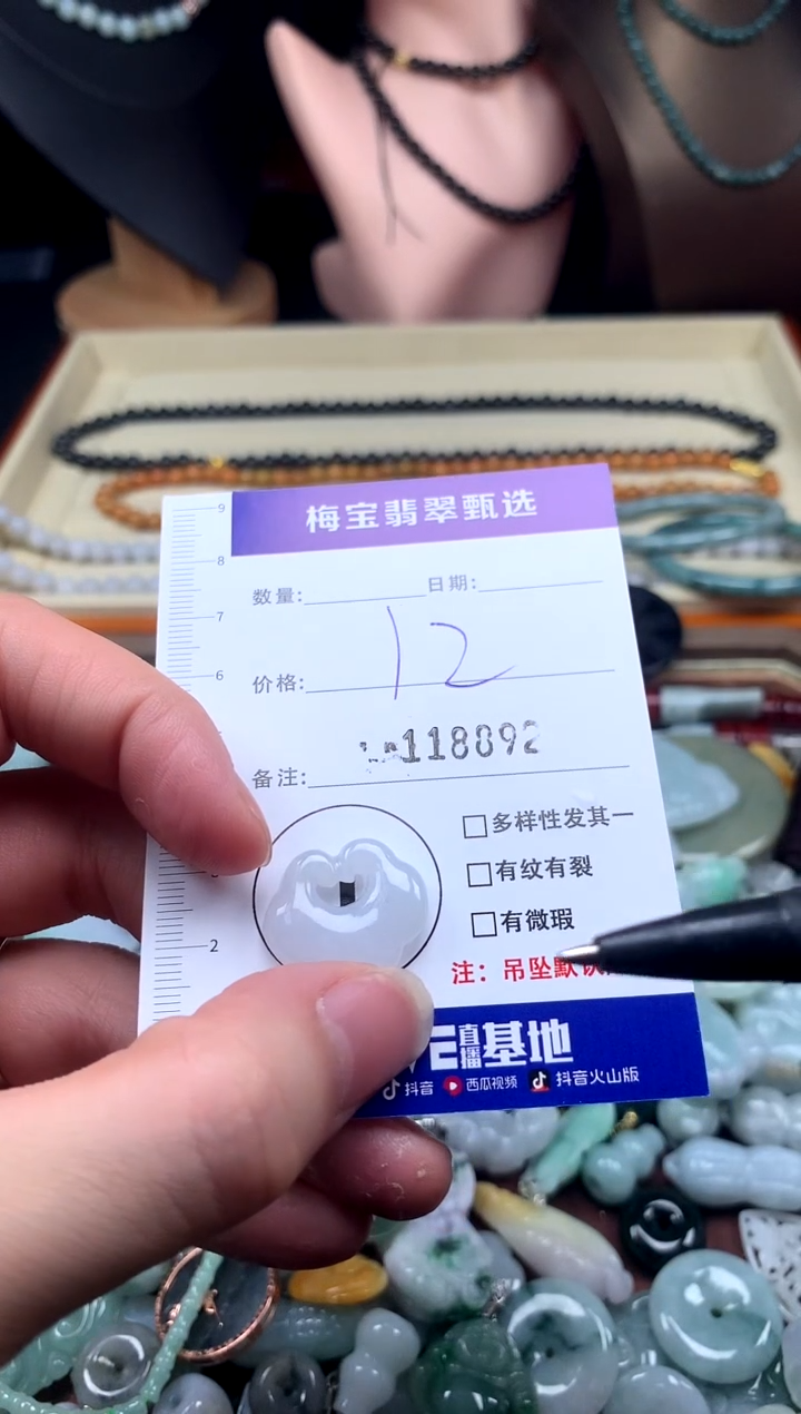 颈饰未镶嵌翡翠12
