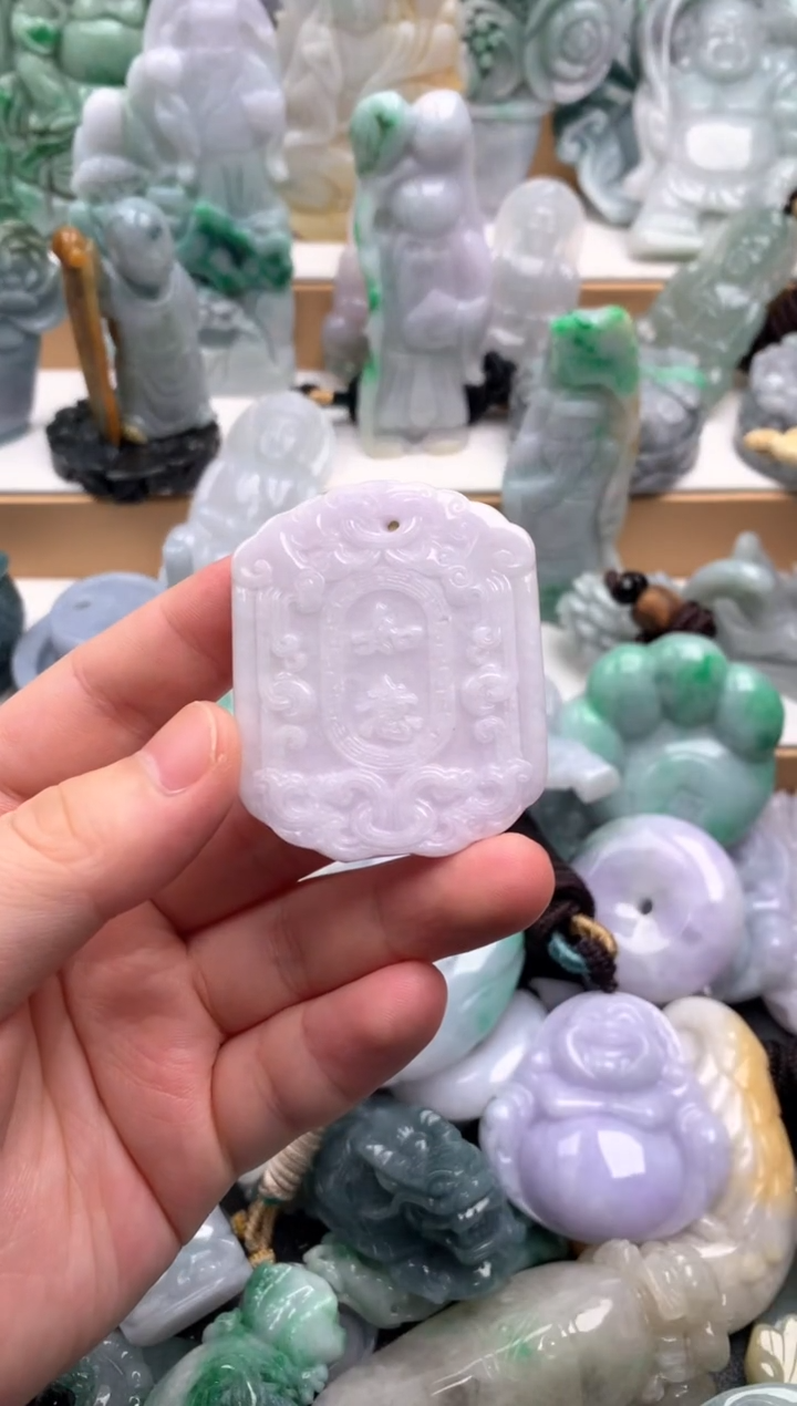 吊坠(不含链)未镶嵌翡翠1