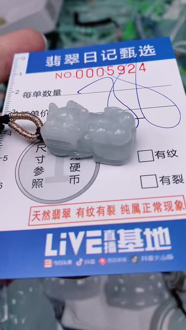 【闪购商品】翡翠颈饰未镶嵌00005924