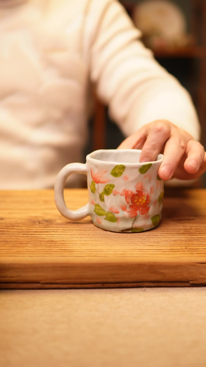 【闪购商品】@@陶园瓷舍@@纯手工手绘@高温釉下彩