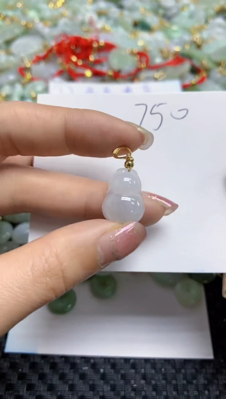 【闪购商品】翡翠颈饰合金   天然A货翡翠