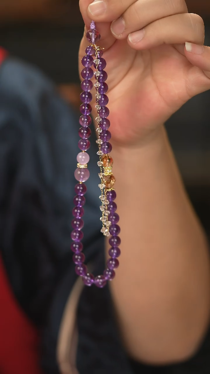【闪购商品】紫晶手链未镶嵌新款