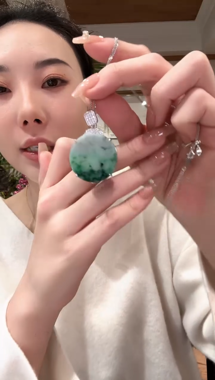 【闪购商品】翡翠颈饰未镶嵌国风