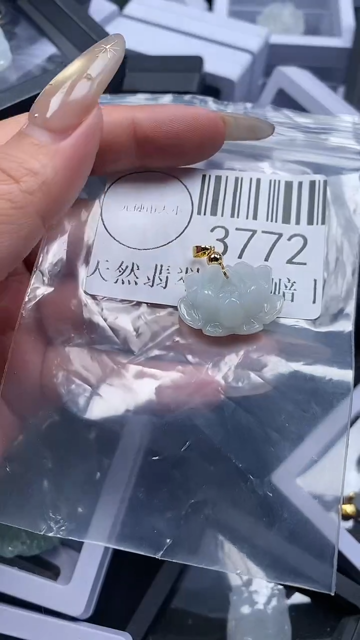 颈饰未镶嵌翡翠3772