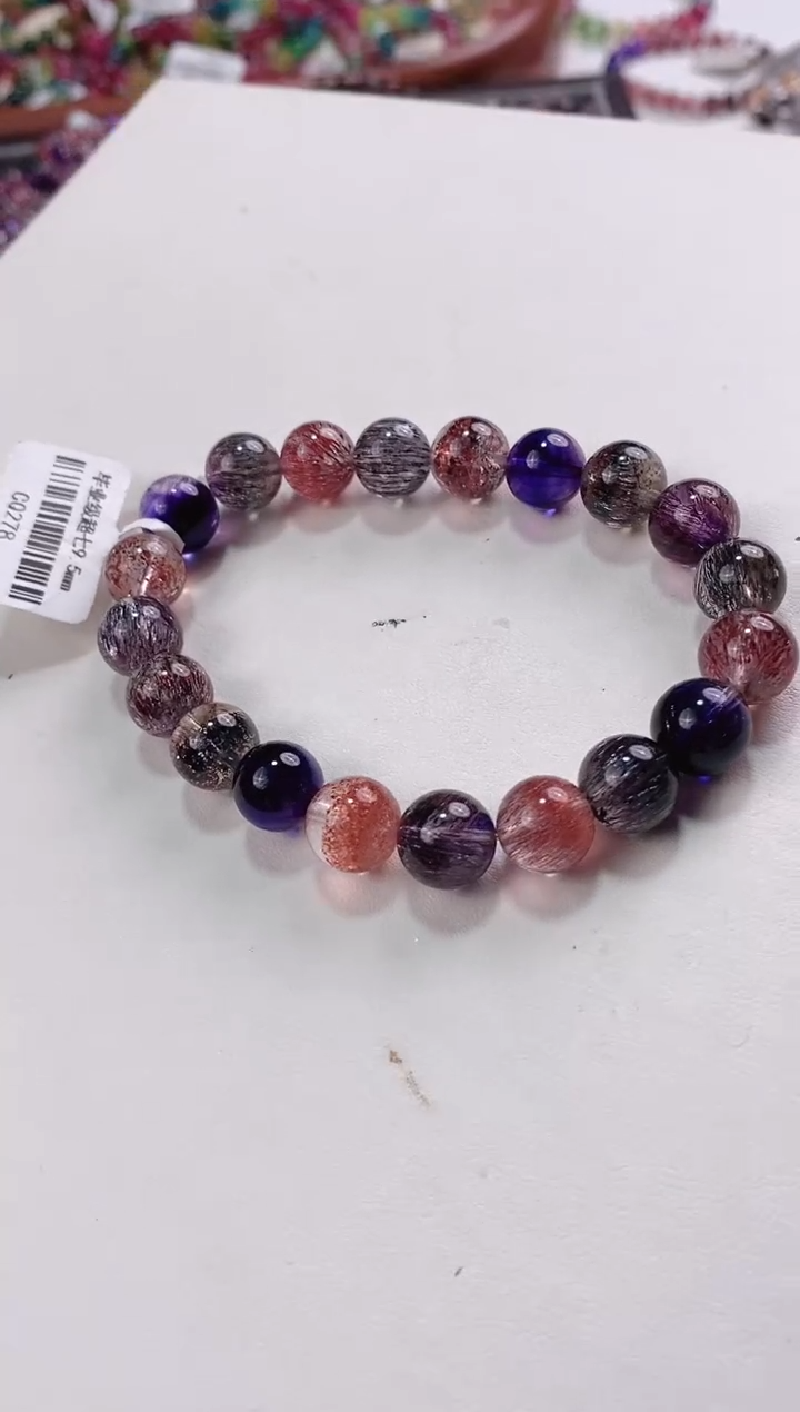 【闪购商品】水晶手链未镶嵌8.5mm多人多样性发其一