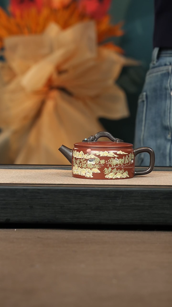 【闪购商品】紫砂茶壶【P050】如意汉瓦200c