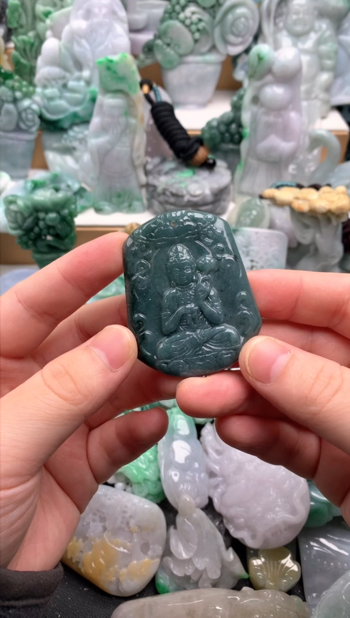 吊坠(不含链)未镶嵌翡翠1