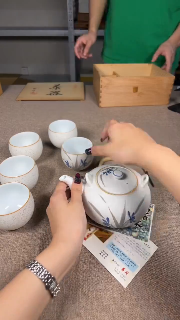 茶道陶瓷茶具套装