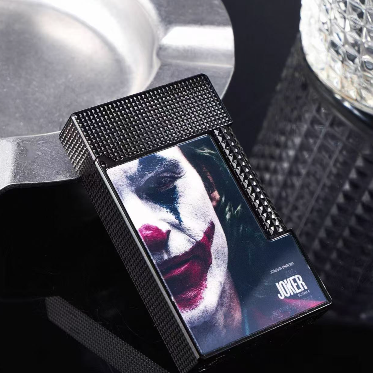 小丑纯铜朗声充气打火机高档轻奢男士个性创意礼品