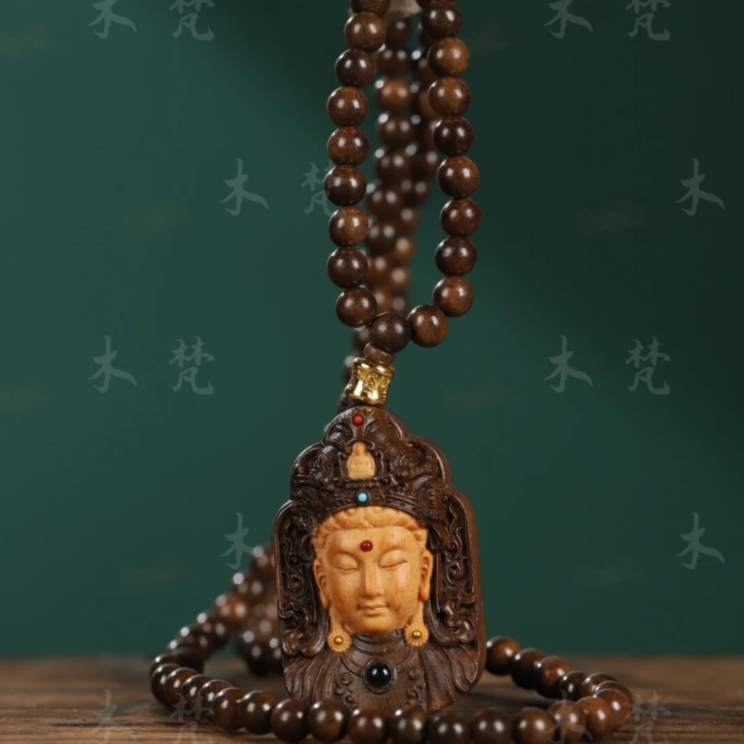 增香沉香木0123 精品吊坠【项链+手串】wm（养香瓶）