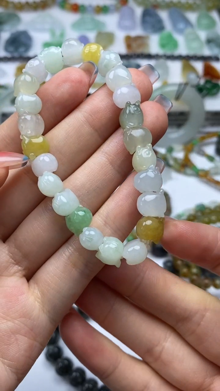 未镶嵌定制翡翠毛货定制不退不换