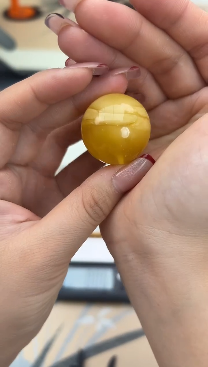 【闪购商品】琥珀裸石未镶嵌蜜蜡单珠