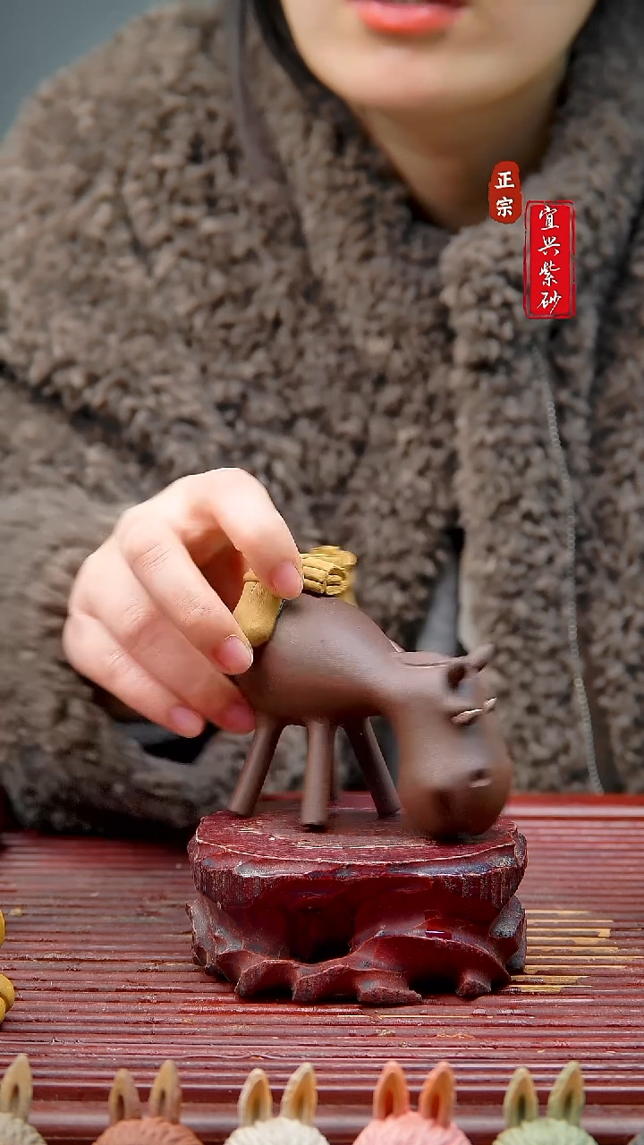 紫砂茶宠宜兴紫砂茶宠摆件