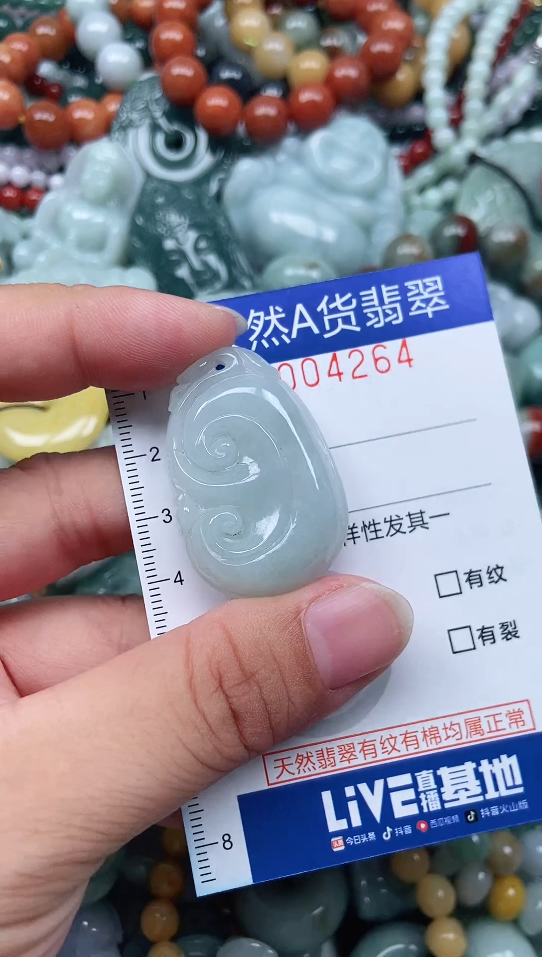 颈饰未镶嵌翡翠翡翠