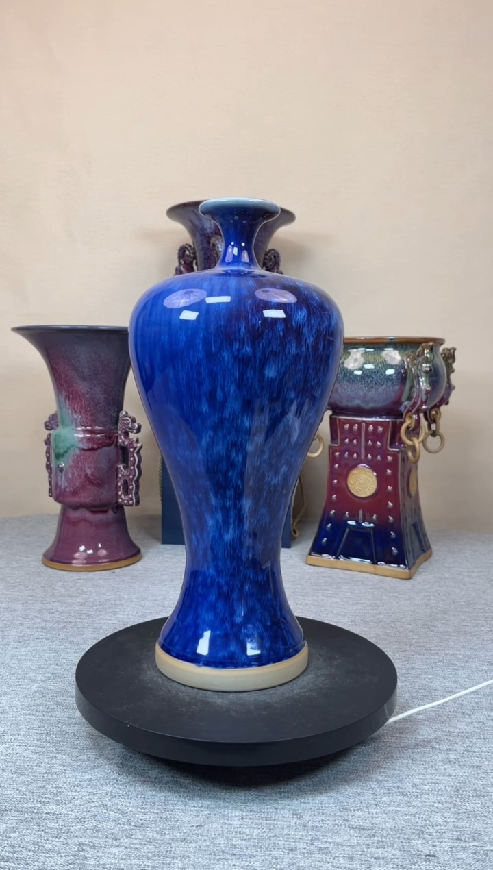 摆件陶神垕钧瓷收藏工艺品