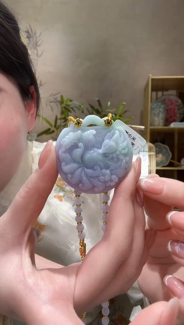 【闪购商品】翡翠颈饰未镶嵌吊坠