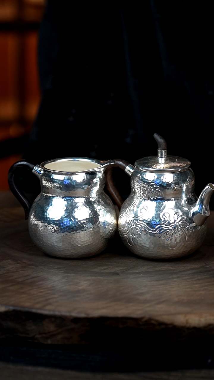 【闪购商品】手工葫芦壶+葫芦公道杯