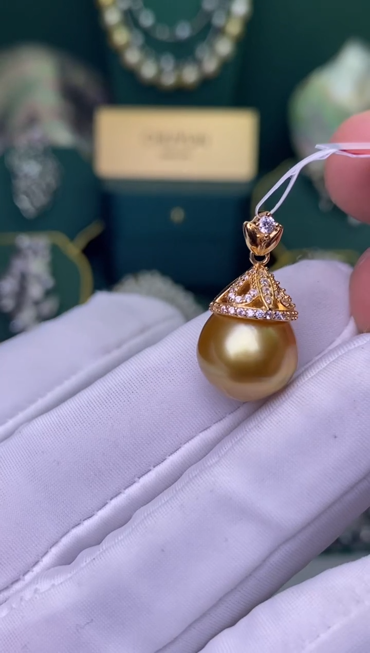 【闪购商品】海水珍珠颈饰银S925镶嵌13