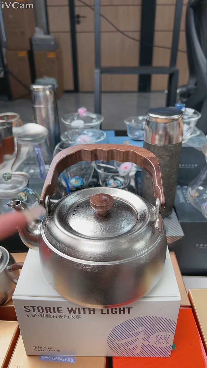 @@器态泉润壶 纯钛煮茶壶