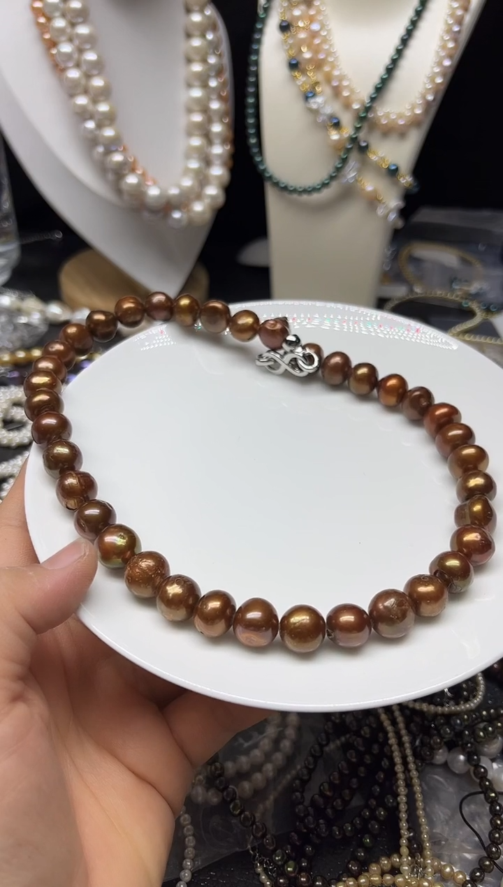 淡水珍珠未镶嵌颈饰多人