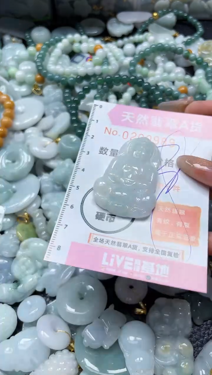 翡翠未镶嵌颈饰闪购0200989