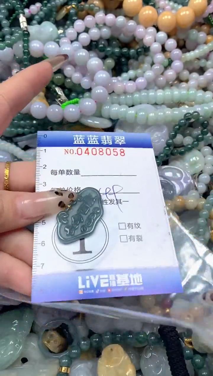 颈饰未镶嵌翡翠闪购0408058