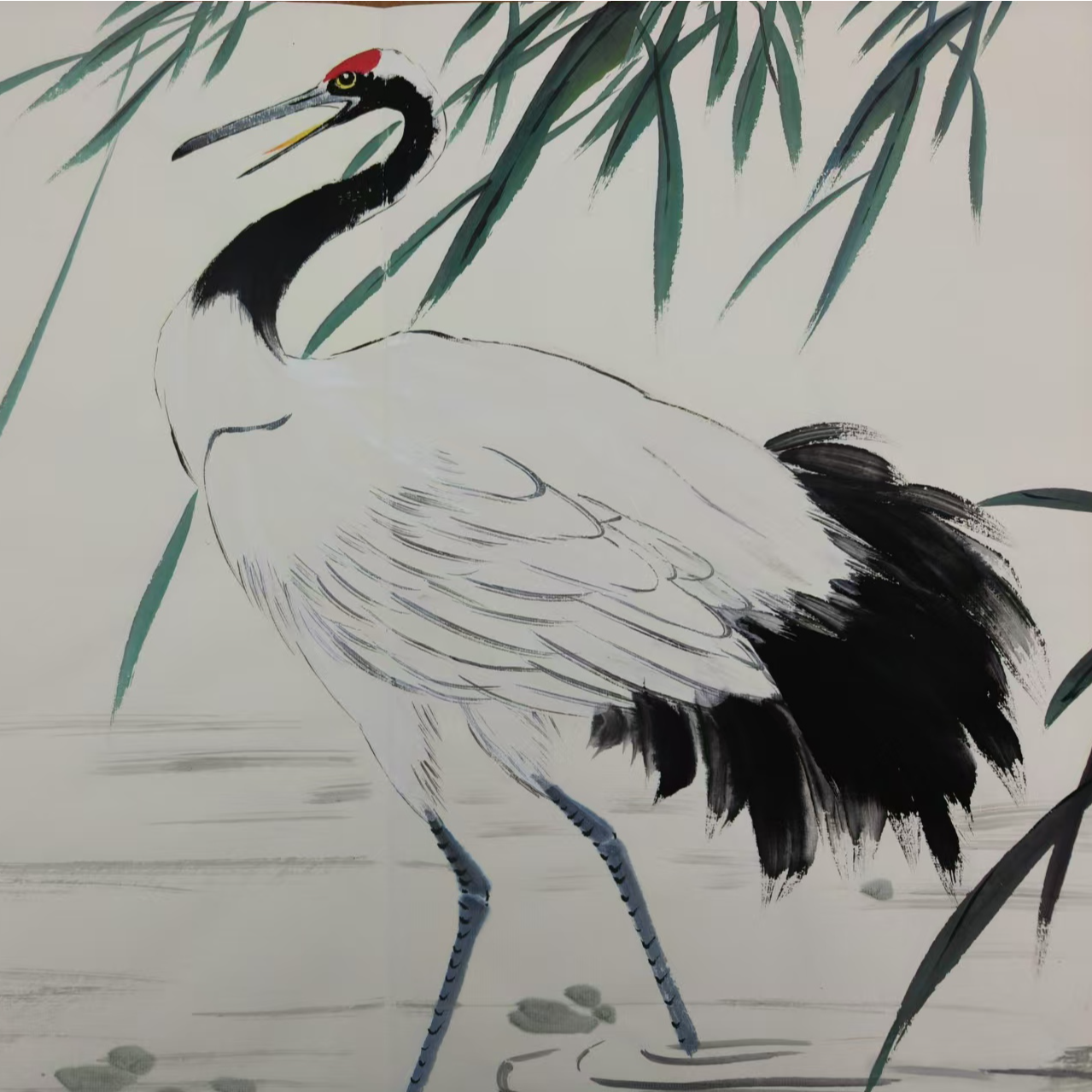 2曹清江  花鸟册页   八米   宣纸本