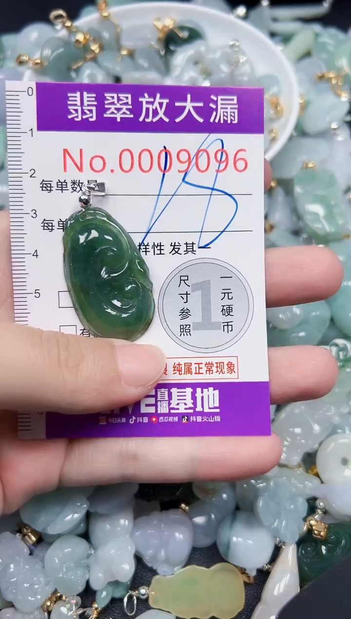 颈饰未镶嵌翡翠9096