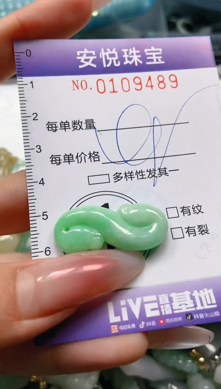 【闪购商品】翡翠颈饰未镶嵌闪购0109489