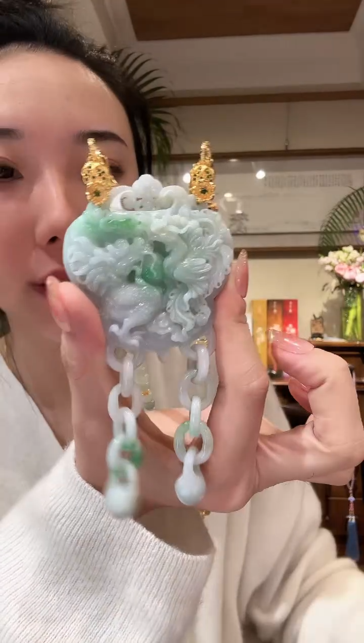【闪购商品】翡翠颈饰未镶嵌国风
