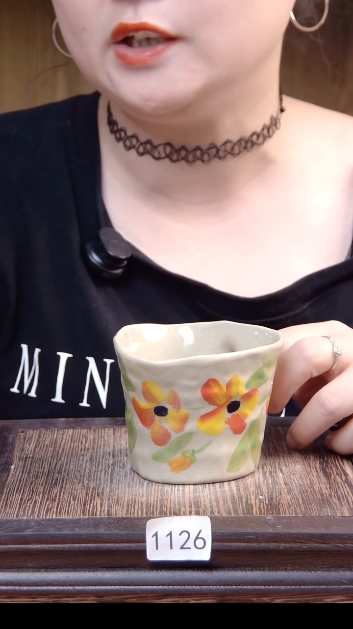 杯子景德镇手工陶瓷杯子1126